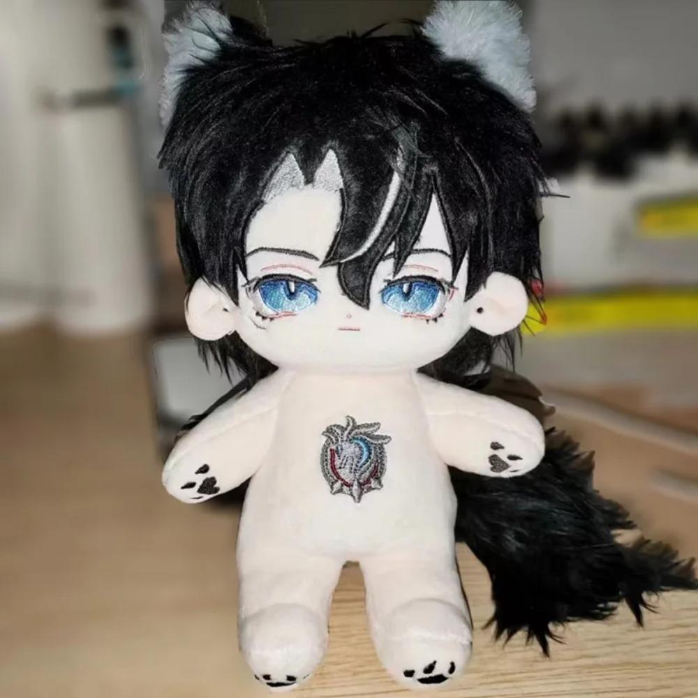 Stuffed Genshin Impact 20cm Wriothesley Cotton Doll Toys for Kids Adults Cute Dress-up Puppet Gift Colletibles for Fans