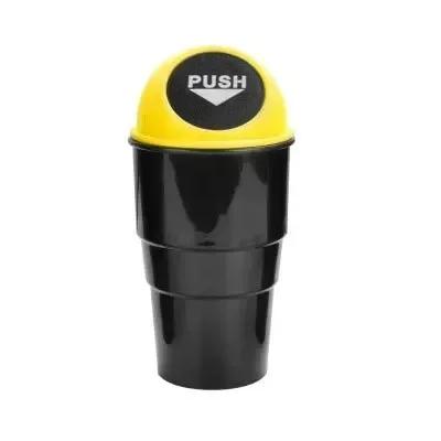 Car Trash Garbage Can Auto Trash Dust Case Holder Bin Box Car-styling Yellow Red Blue Black Gray Amagi