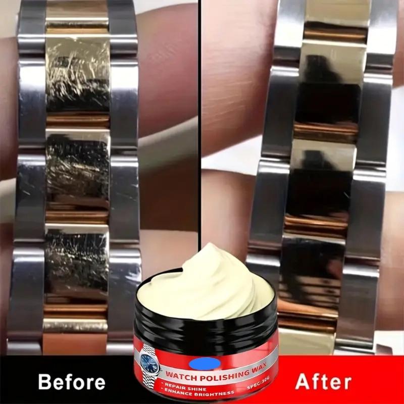 Quick Restorers Polish Paste Repair Solution for Efficient Scratch Removal On Watches Crystal Metal and Glass Surfaces