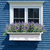 10 Bundles Artificial Flowers UV Resistant Faux Outdoor Plastic Greenery Shrubs Plants Home Garden Decor