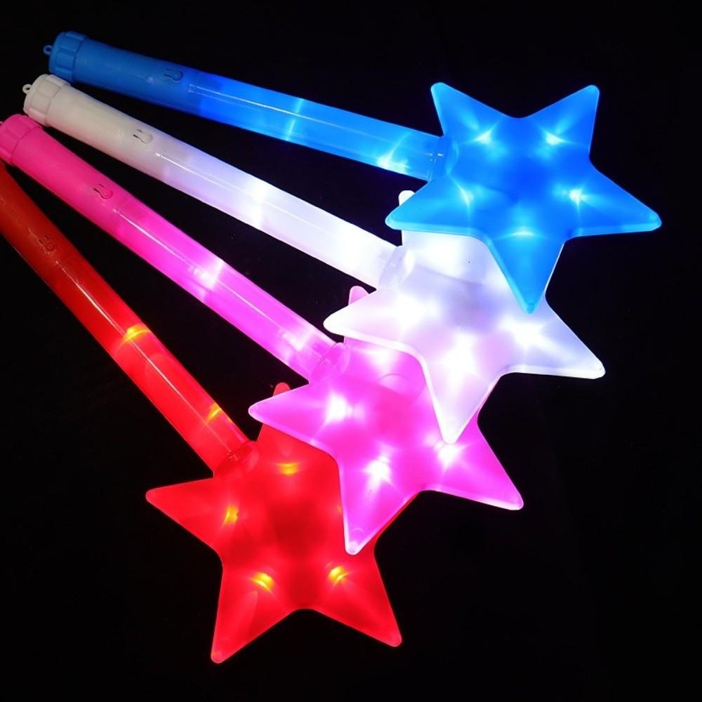 Three Lighting Modes Flashing Star Stick Five Point Star Concert Light Stick Party Favors