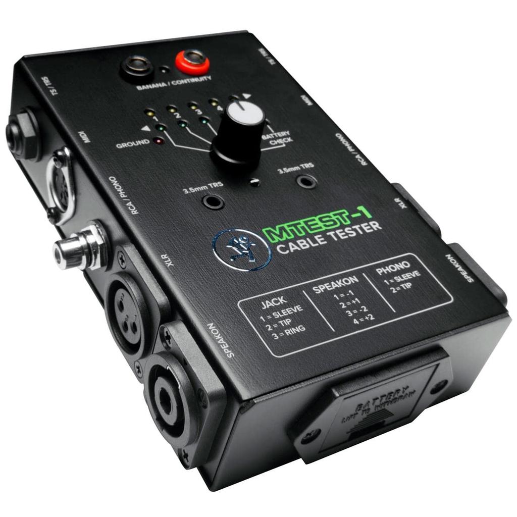 MACKIE Cable Tester Compact MTEST-1