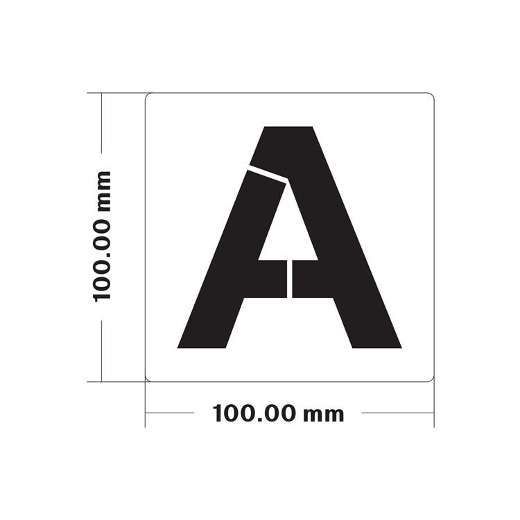 Cross-Border Educational Spray Paint Stencil: English Letters, Numbers & Symbols