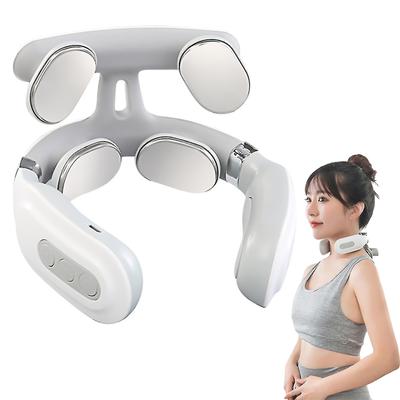 Electric Neck Massager With Heat Usb Charging 6 Mode Massager Constant Temperature Neck Massager Neck Protector For Muscle Relax