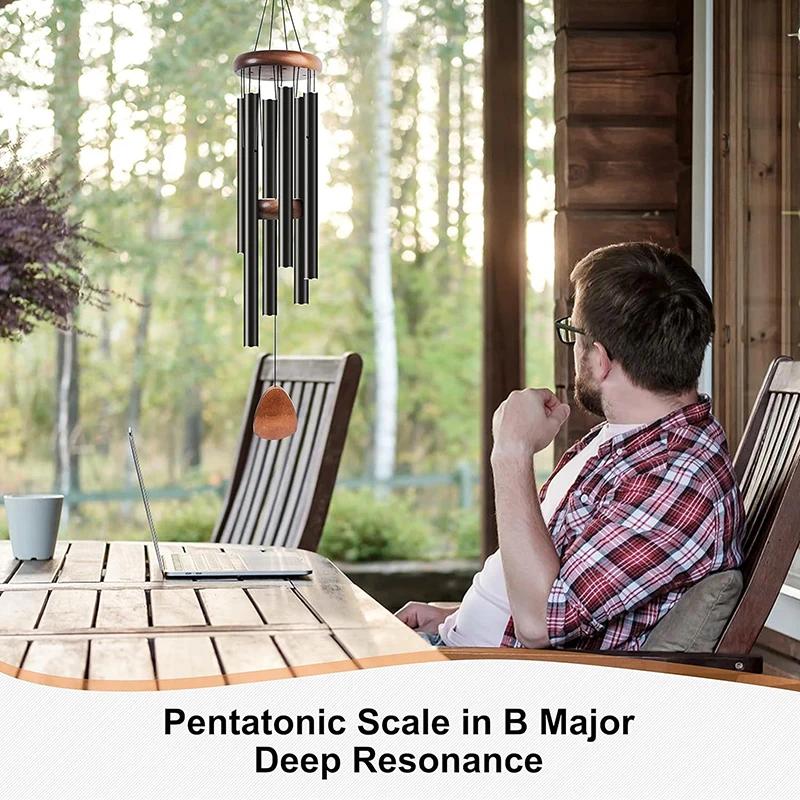 26 Inch Outdoor Wind Chimes Create An Atmosphere For Outdoor Decoration Of Farmhouses Terraces Gardens Front Porch And Balconies