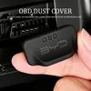 Car OBD Interface Protective Cover Silicone Dust Covers Interior Trim Accessories For BYD Atto F0 G3 I3 Ea1 F3 E6 Yuan Plus Song