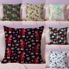 Tropical Tiger Pattern Pillow Case Silky Short Plush With Invisible Zipper Dustproof Sofa Cushion Cover For Home Decor