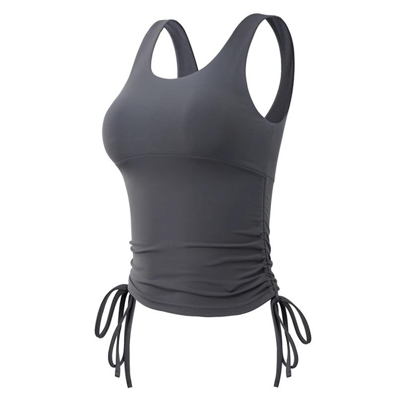 Vadderad Andningsbar Ärmlös Löpnings- & Yogaväst