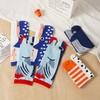 Zehensocken Cartoon Hai Wal Print Weiche Atmungsaktive Socken