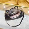 Tasche Damen neue High-End Damenhandtasche weiches Lychee-Muster Achseltasche lässige Knödeltasche Tide