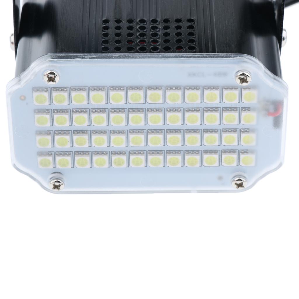 White Strobe Light Bulb Lamp with Super Bright LED Clamp for DJ Lighting Fixed Buckle for Parties Halloween Christmas