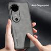 For Vivo V40 Pro 5G Case Luxury PU Leather Phone Case For Vivo V40 S19 Pro Back Cover Matte Silicone Shockproof Full Protection