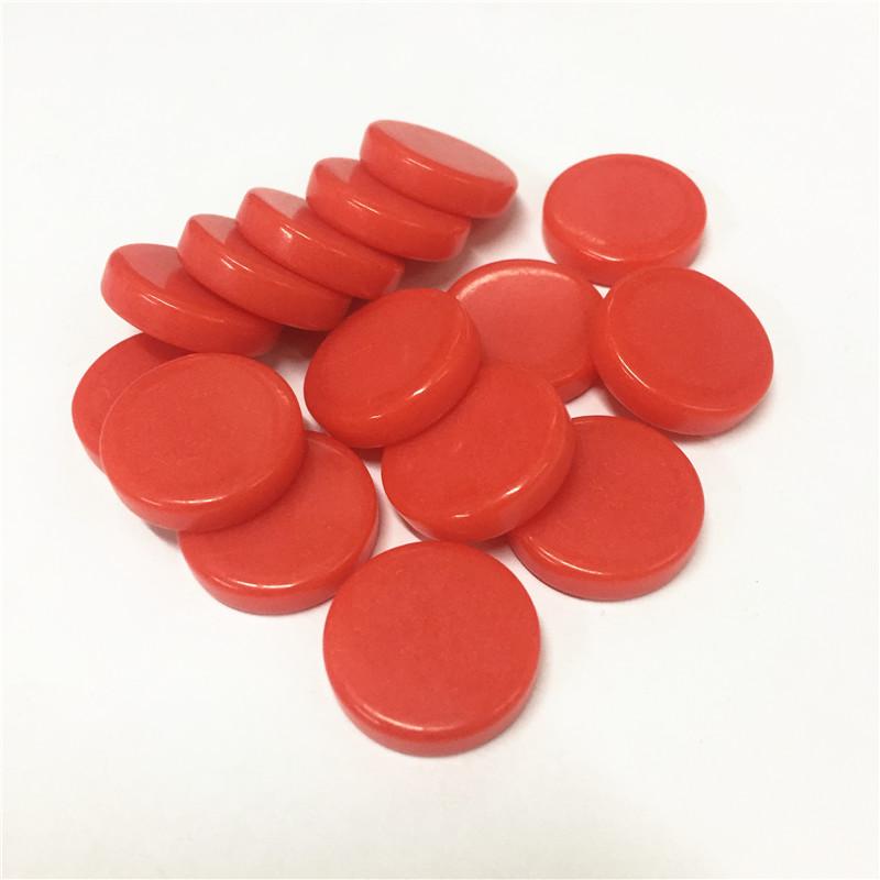 

15 шт./набор 20 мм Новые фишки для нард Кубики Пустые Глянцевые Чипы Монеты Пешка Шахматные Аксессуары красный