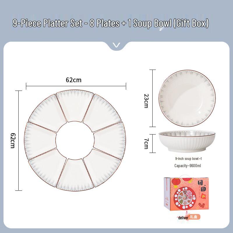 KANGMO Ceramic Dinnerware Set
