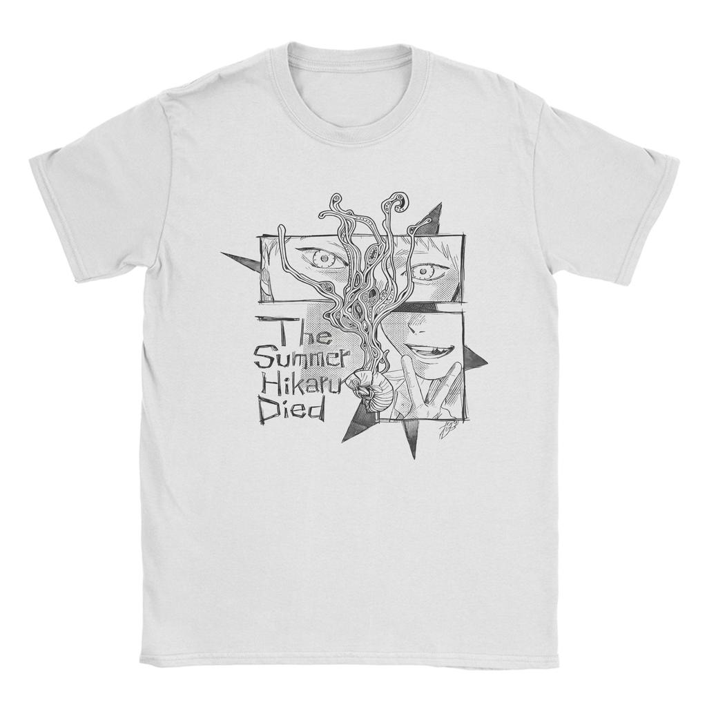 The Summer Hikaru Died Manga Graphic Print T Shirts Men Women 100% Cotton Tee Shirt Clothes