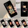 Japanese Style Tiger Cat Shiba Inu Soft Phone Case For Samsung Galaxy Note 10 Pro S26 S25 S24 S23 S22 S21 Plus Ultra Cover