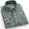 New In Shirt Plus Size 7XL Long-sleeve Shirts for Men 100%cotton Oxford Slim Fit Formal Plain Shirt Fashion Korean Plaid Clothes