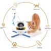 Cat Ball Toy Pet Food Leakage Interactive Tumbler Slow Automatic Feeder Ball Puppy Toy Treat Dispenser For Pet Dog Supplies