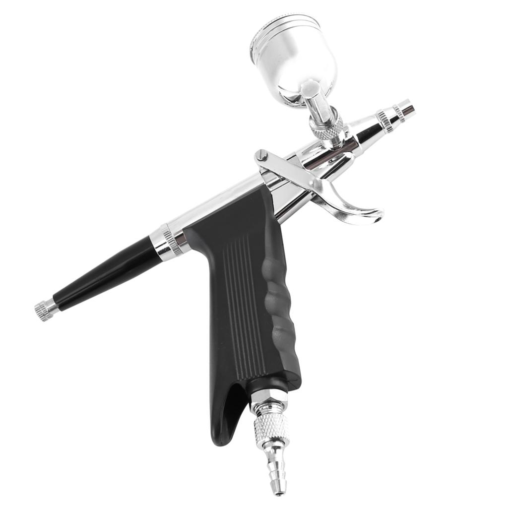 Multi Purpose 2 Cups Side Feed Spray Gun Trigger Airbrush for Art Painting 166