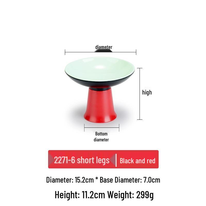 Creative Melamine Pedestal Bowl for Restaurants: Perfect for Hot Pot, Ice Cream, Shaved Ice, and Desserts