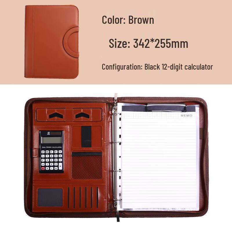 Portfolio Organiseur d'Affaires A4 Jingyu