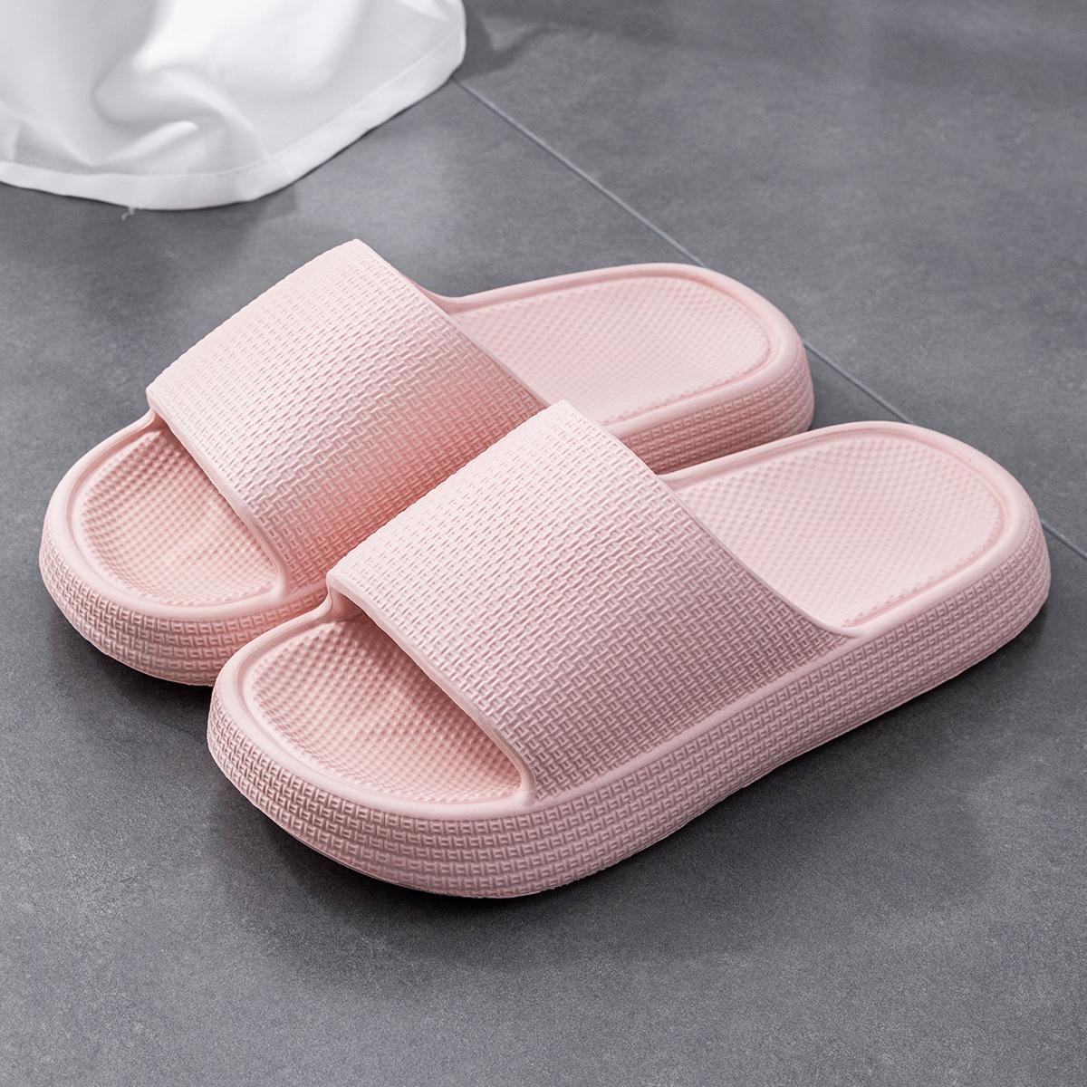 

Lidani нескользящие тапочки женские 2025 новые домашние тапочки с ощущением ходьбы по говну для ванной комнаты, прохладные тапочки для лета, мужские 40-41