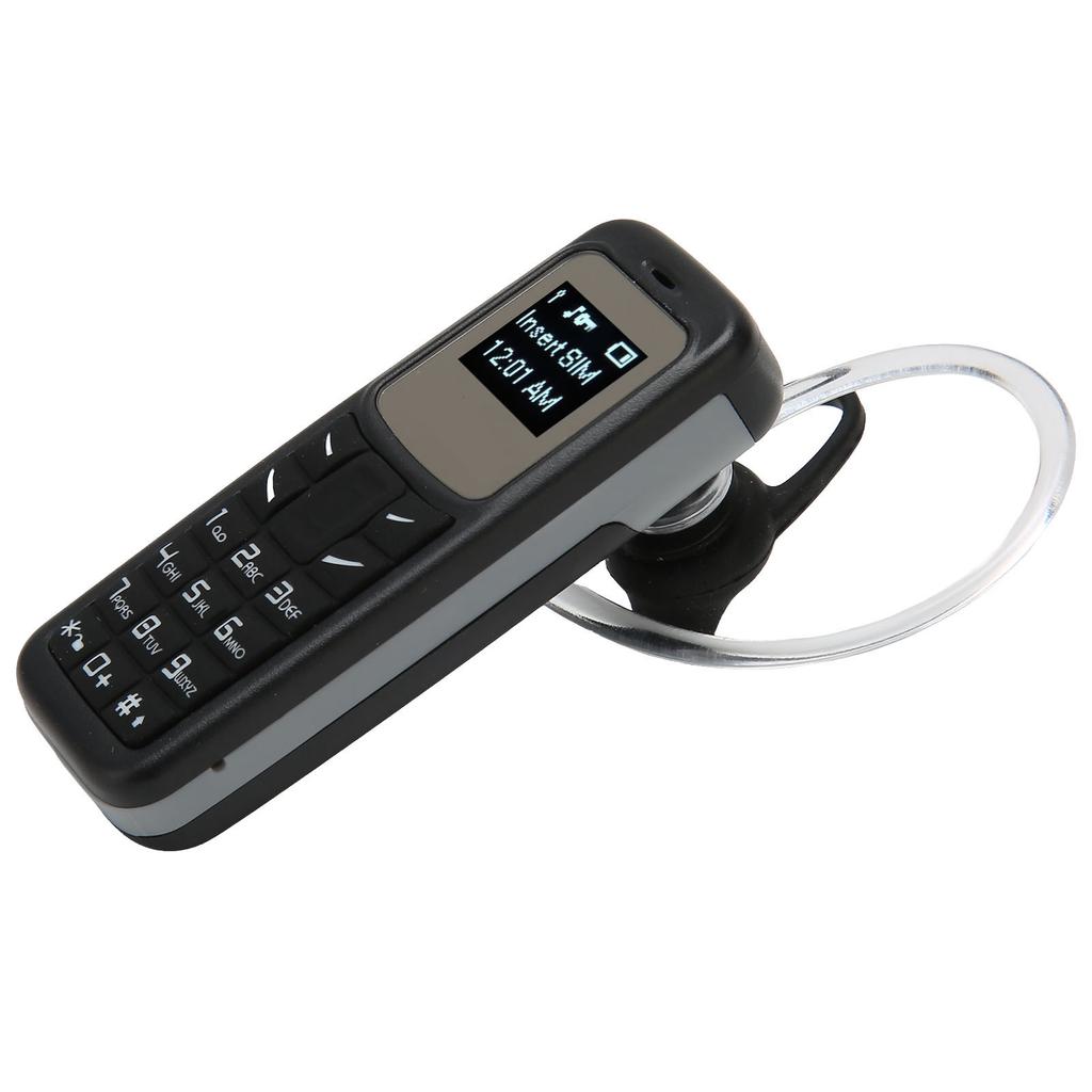   Mobile Cell Phone Small Mobile Phone   Headset Dialer with Ear Hook Support SIM 0.66inch
