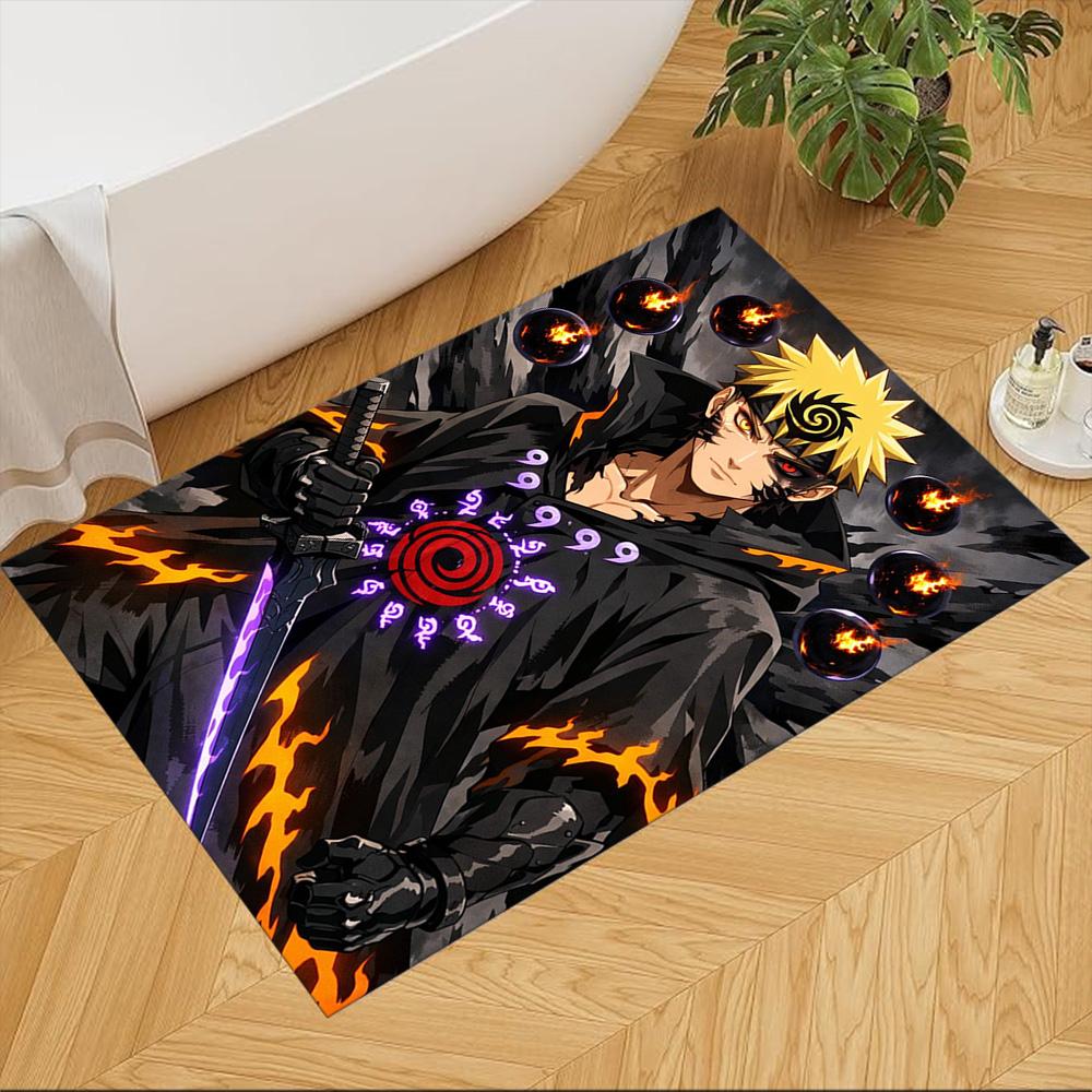 Naruto Area Rug Perfect for Outdoor Dormitory Decorate room Study room Antislip Carpet Decorate Offices Perfect Gift for Women Men