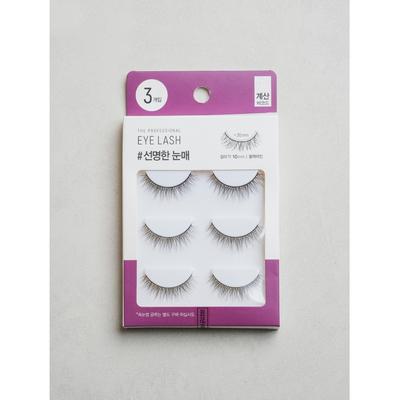 Daiso Cílios Diários 3 Conjuntos
