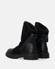 Black Suede Women' Ankle Boots with Leather Inserts Black Suede Women' Ankle Boots with Leather Inserts 40