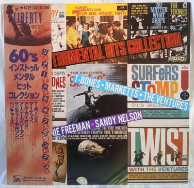 LP Record VARIOUS  60s Instrumental Hits Collection K22P135 LIBERTY 1981 Japan Rock Used