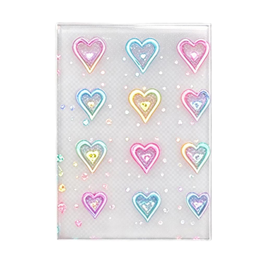 50 Pcs Trading Card Sleeves, Protectors for Size Cards (5889mm)