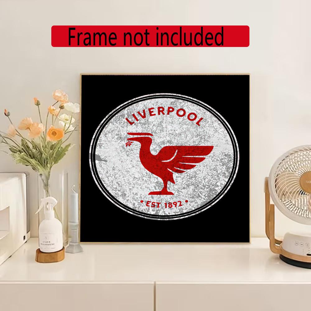 Liverpool 5D Round Diamond Painting Kit Diamond Embroidery Painting Rhinestones Mosaic Frameless Handwork Decoration Arts