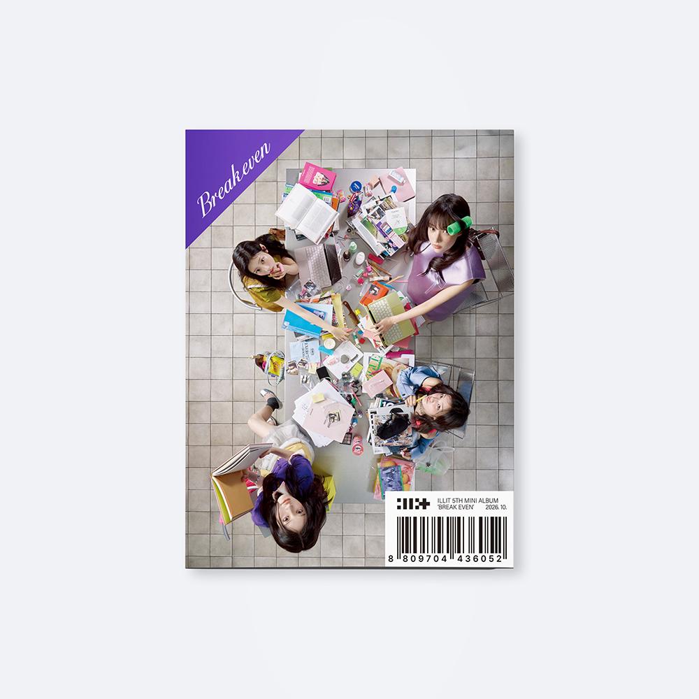 [PRE-ORDER] ILLIT - 5th Mini Album - BREAK EVEN (Weverse Albums Ver.)