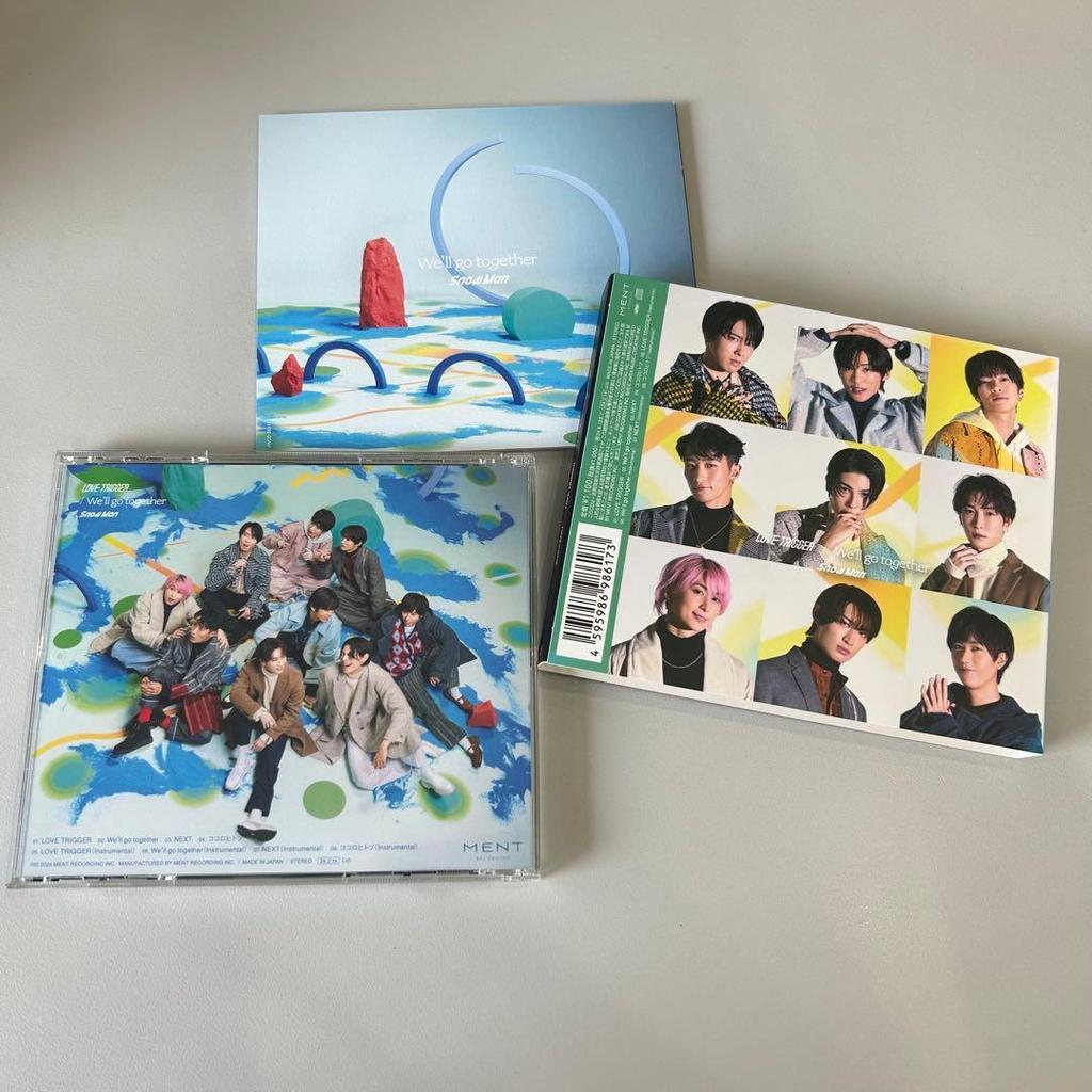 Used Snow Man LOVE TRIGGER We'll go together