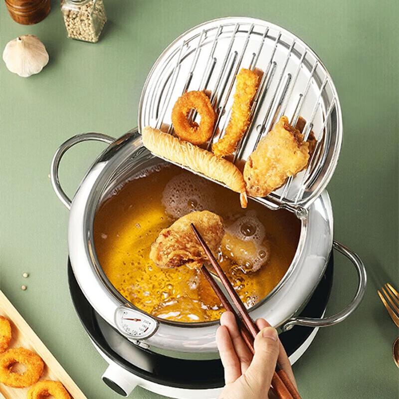 MAXCOOK MCT6945 304 Stainless Steel Deep Fryer with Temperature Control