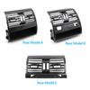 LHD RHD Carbon Fiber Chrome Front Rear Air Conditioning AC Vent Grille Outlet Cover For BMW 5 Series F10 520 521 523 525 528
