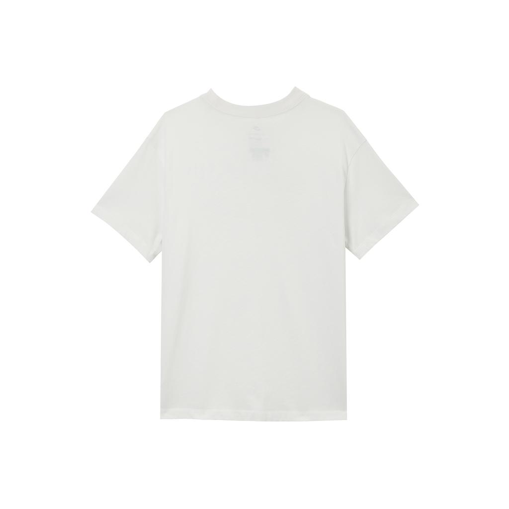 Nike Logo Letter Print Round Neck Loose Short Sleeve T-Shirt Women Tops White DX7919-121