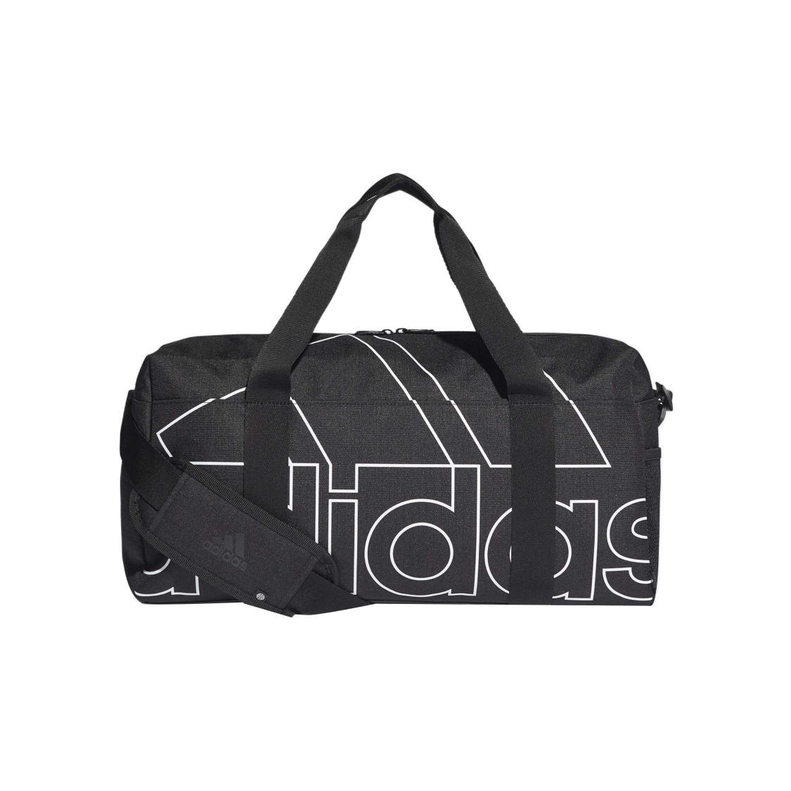 Adidas Recycled Polyester Gym Bag, One Shoulder Handbag Regular Mens Black One Size чёрный