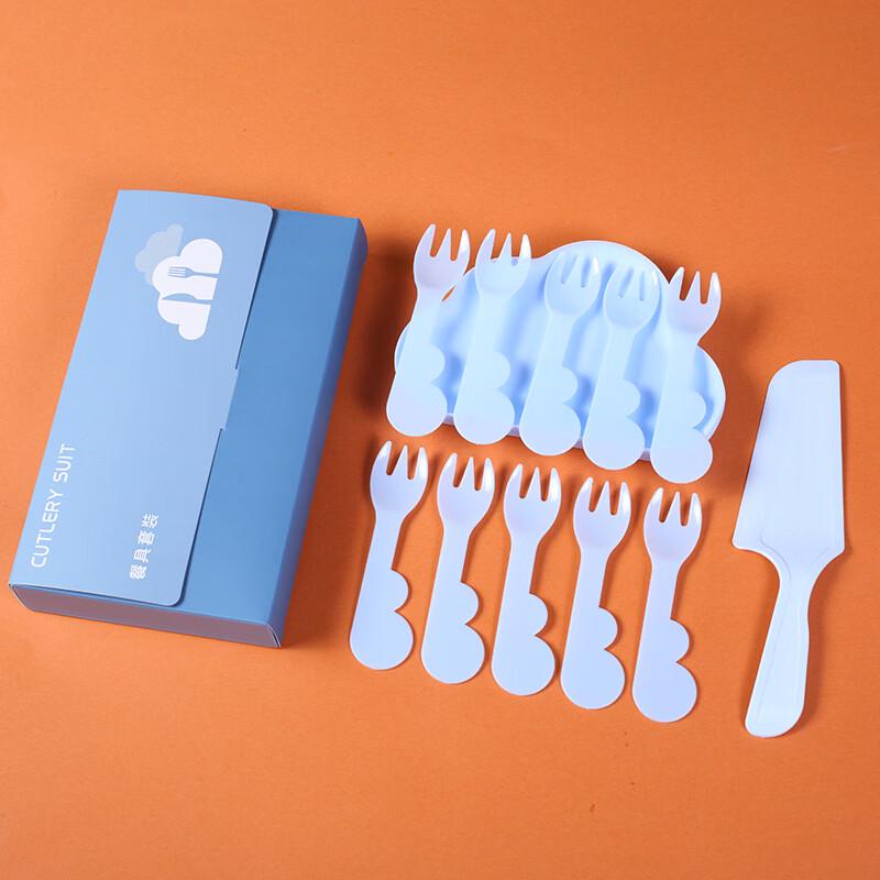 Yidengxia Disposable Cloud Cake Cutlery Set