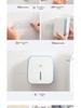Wall-Mounted Bathroom Tissue and Phone Holder with Storage for Sanitary Supplies