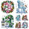 30*30cm Partial Special Shaped Drill Xmas Snowman Decor5D DIY Diamond Painting Rhinestone Diamond Painting Home Wall Decor