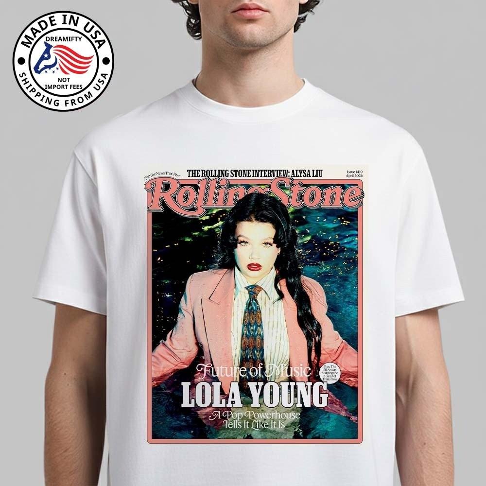 Lola Young Issue Cover Star Of Rolling Stone Magazine Future Of MusicT-Shirt