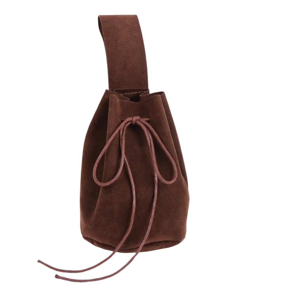 Mittelalterliche Wikinger Stil Leder Bauchtasche Retro Schiffsform Gürteltasche Für Cosplay LARP Renaissance Festival Kostüm