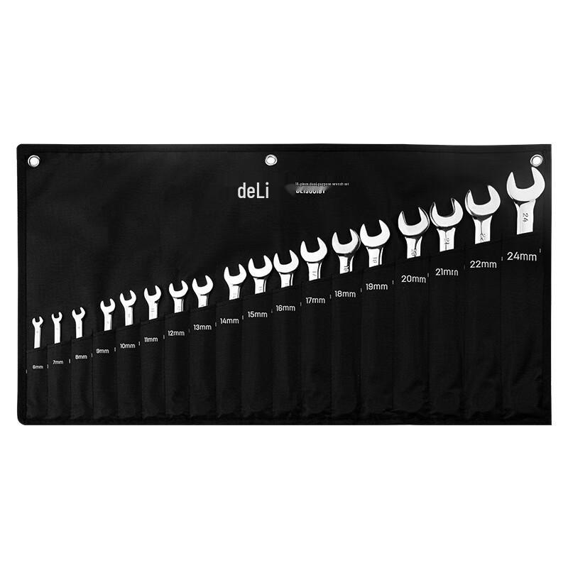 Deli 18-Piece Combination Wrench Set Other