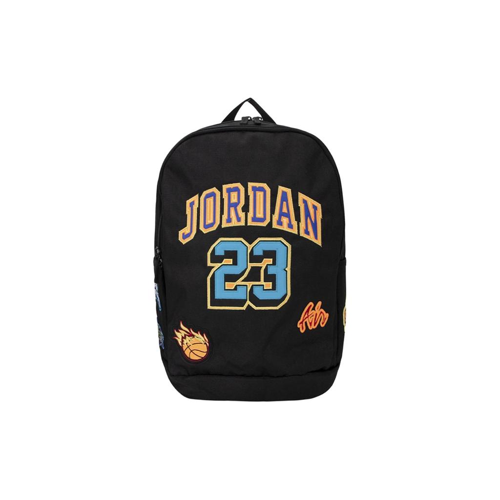 New Jordan Fabric Backpack Unisex Jet Black JD2333051AD-001