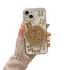 Wind Luxury Gold Foil Fortune Epoxy Iphone Case For Apple 17 Turntable Iphone16P New Year'S Model