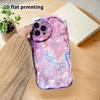 Phone Case: 2D Flat Design Suitable for iPhone 18 17 16 15 14 13 Pro Protective Case, Couple Style, Butterfly Girl, Christmas and Halloween Gift