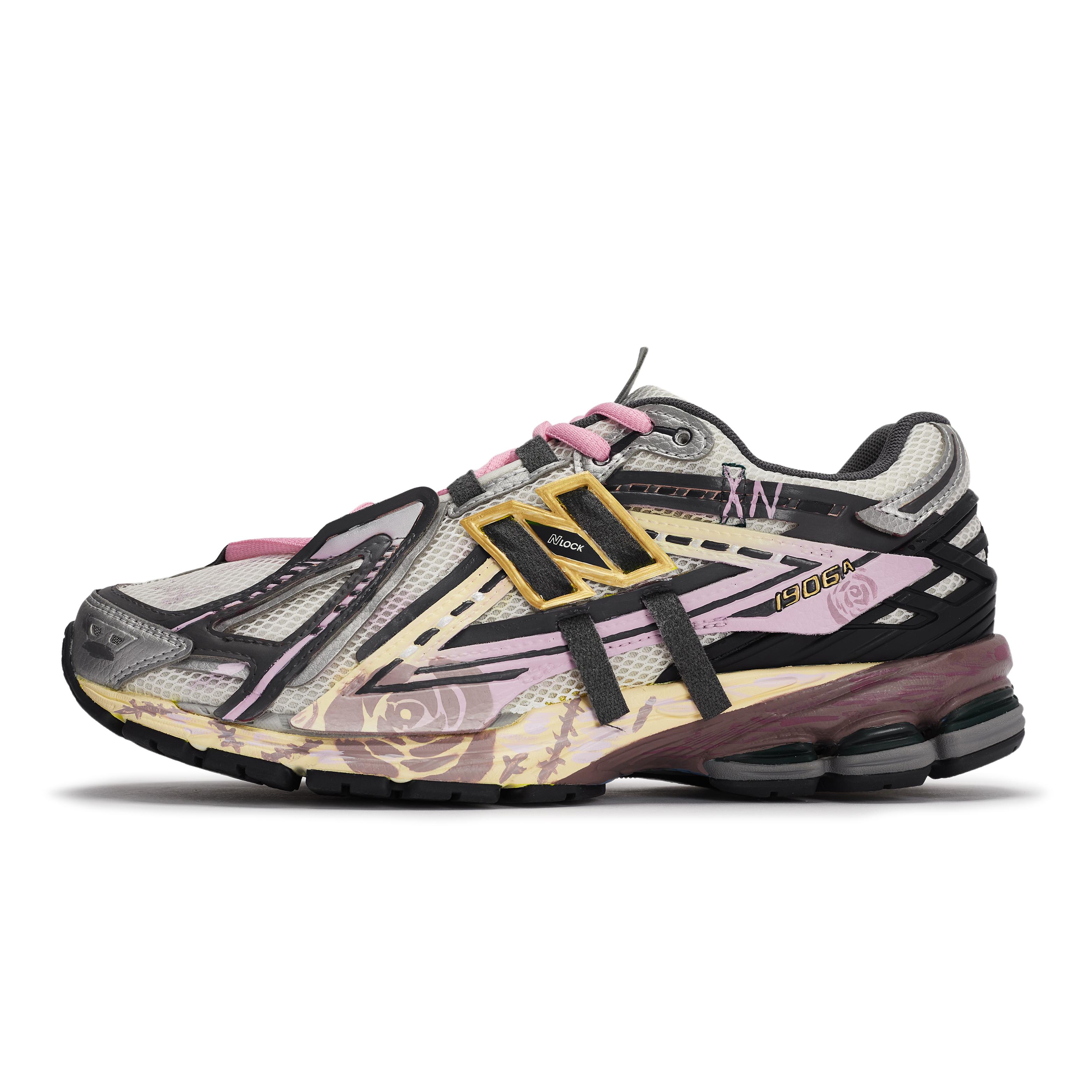 

New Balance 1906 Abrasion Resistant Low top Running Shoes Men s Black, Gray, Pink, Purple M1906AD(Team1189-) D-Width 44