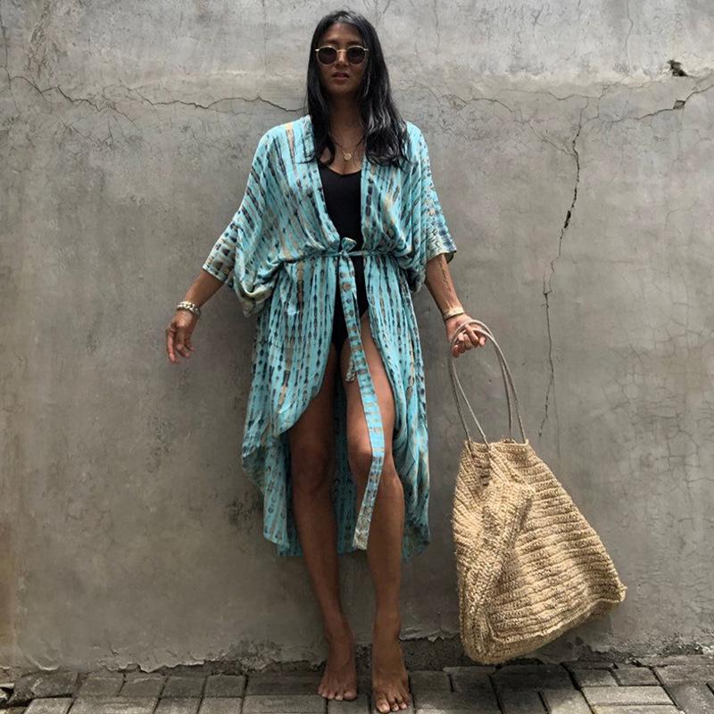 Women's Loose Beach Dress, Beach Cover Shirt